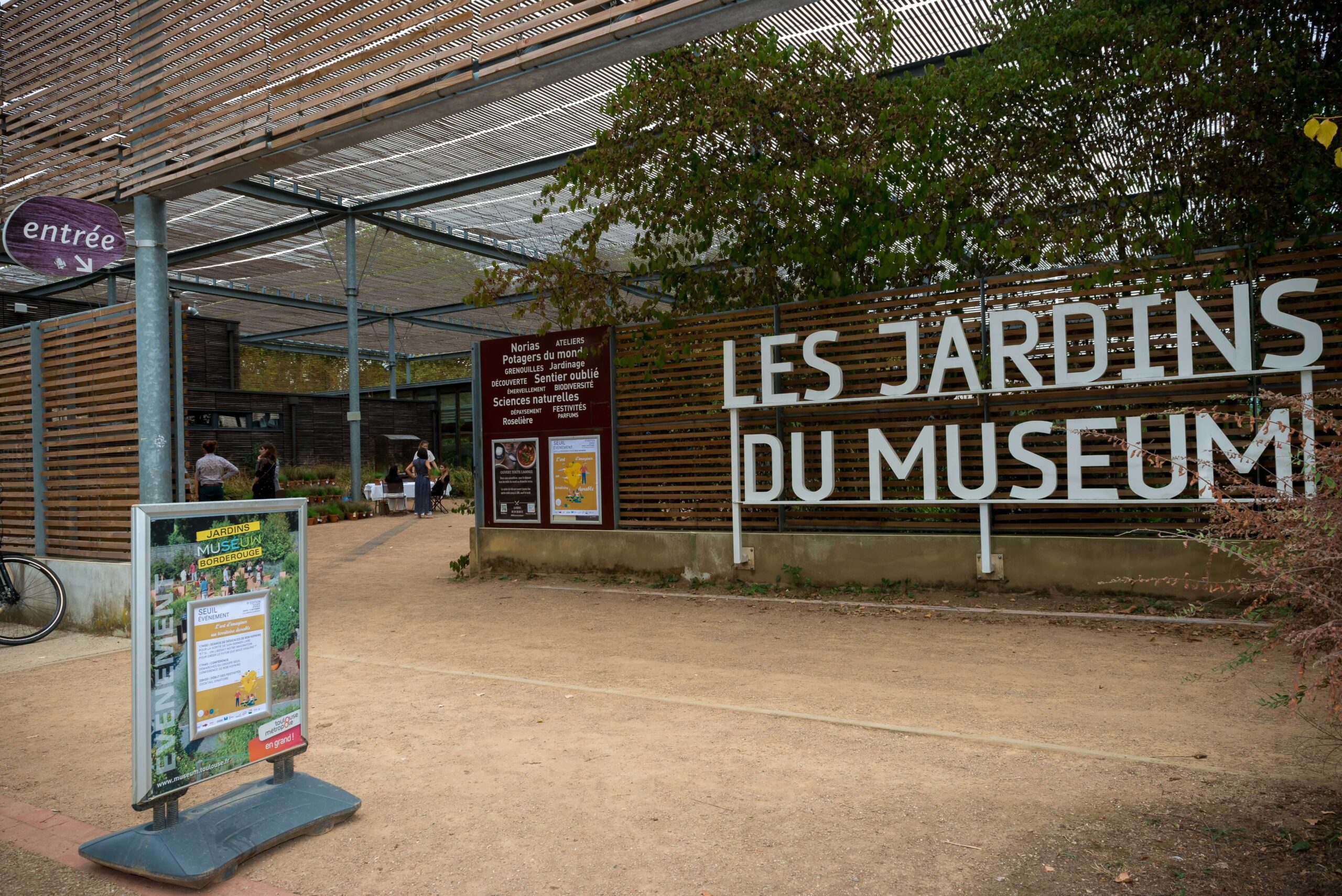 les jardins du muséum à toulouse